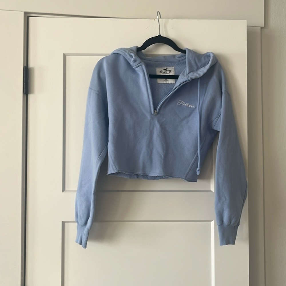 Hollister half zip sweatshirt sz xs